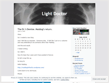 Tablet Screenshot of lightdr.wordpress.com