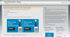 Desktop Screenshot of club20twelve.wordpress.com