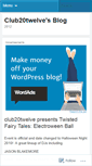 Mobile Screenshot of club20twelve.wordpress.com