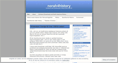 Desktop Screenshot of norah4history.wordpress.com