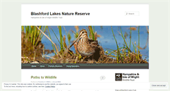 Desktop Screenshot of blashfordlakes.wordpress.com