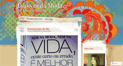 Desktop Screenshot of dadivasdamoda.wordpress.com
