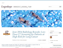 Tablet Screenshot of logodays.wordpress.com