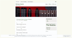 Desktop Screenshot of gitarakor.wordpress.com