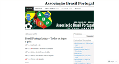 Desktop Screenshot of abpfutebol.wordpress.com