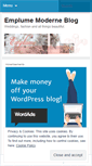 Mobile Screenshot of emplume.wordpress.com