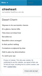Mobile Screenshot of cfreeheart.wordpress.com