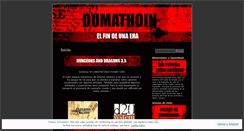 Desktop Screenshot of dumathoin.wordpress.com
