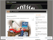 Tablet Screenshot of giiks.wordpress.com