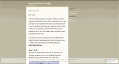 Desktop Screenshot of familytab.wordpress.com