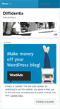 Mobile Screenshot of diffidentia.wordpress.com
