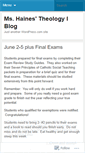 Mobile Screenshot of mshaines.wordpress.com