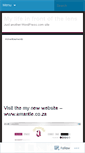Mobile Screenshot of amantle.wordpress.com