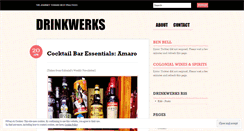 Desktop Screenshot of drinkwerks.wordpress.com