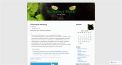 Desktop Screenshot of bullkater.wordpress.com