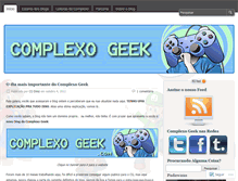 Tablet Screenshot of complexogeek.wordpress.com