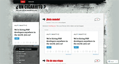 Desktop Screenshot of besossinhumo.wordpress.com