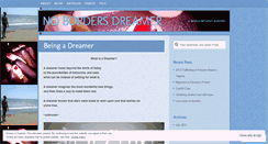 Desktop Screenshot of nobordersdreamer.wordpress.com