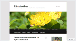 Desktop Screenshot of amomnextdoor.wordpress.com