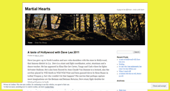 Desktop Screenshot of martialhearts.wordpress.com