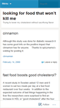Mobile Screenshot of cholesterblog.wordpress.com