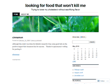 Tablet Screenshot of cholesterblog.wordpress.com