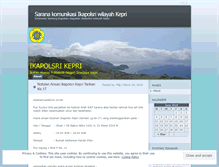 Tablet Screenshot of ikapolsrikepri.wordpress.com