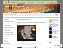 Tablet Screenshot of fansofjohnheald.wordpress.com