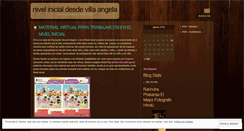 Desktop Screenshot of nivelinicialdesdevillaangela.wordpress.com