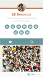 Mobile Screenshot of bdresource.wordpress.com