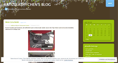 Desktop Screenshot of kritzelkoepfchen.wordpress.com