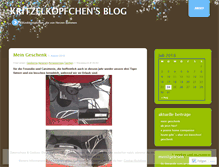 Tablet Screenshot of kritzelkoepfchen.wordpress.com