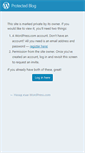 Mobile Screenshot of busylines.wordpress.com