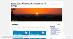 Desktop Screenshot of gmwa719.wordpress.com