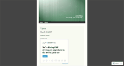 Desktop Screenshot of antbarra.wordpress.com