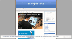 Desktop Screenshot of elblogdetarso.wordpress.com