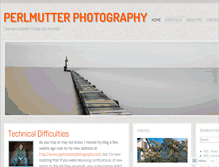 Tablet Screenshot of perlmutterphotography.wordpress.com