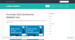 Desktop Screenshot of evrinasp.wordpress.com