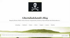 Desktop Screenshot of libertaliadehatali.wordpress.com