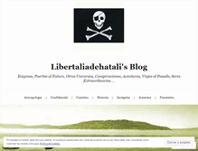 Tablet Screenshot of libertaliadehatali.wordpress.com