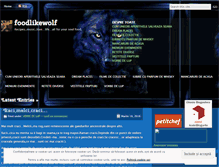 Tablet Screenshot of foodlikewolf.wordpress.com