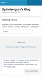Mobile Screenshot of optimizerguru.wordpress.com