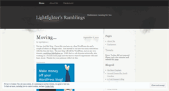 Desktop Screenshot of lightfightersc.wordpress.com