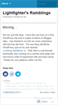 Mobile Screenshot of lightfightersc.wordpress.com