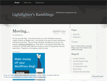 Tablet Screenshot of lightfightersc.wordpress.com