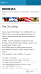 Mobile Screenshot of bsideias.wordpress.com