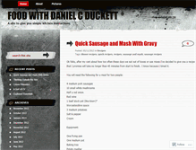 Tablet Screenshot of danielcduckett.wordpress.com