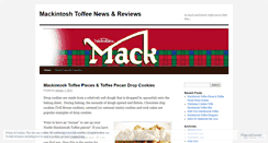 Desktop Screenshot of mackintoshtoffee.wordpress.com