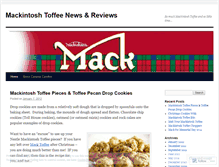 Tablet Screenshot of mackintoshtoffee.wordpress.com