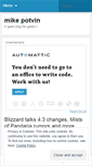 Mobile Screenshot of mikepotvin.wordpress.com